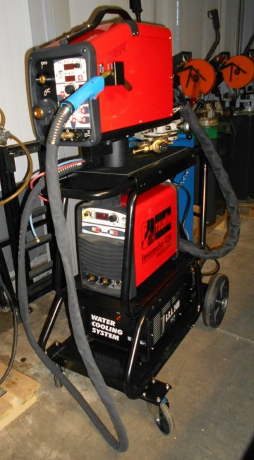 0182 lasapparaat telwin inverpulse 420 max 350amp 1