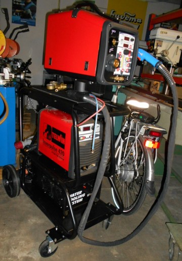 0182 lasapparaat telwin inverpulse 420 max 350amp 2