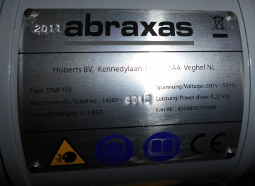 0533 werkbank slijper hu abraxas dsw150 nieuw 4