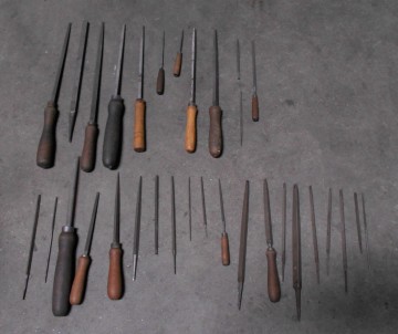 0642 partij vijlen 92 stuks 2