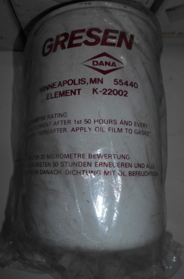 0686 oliefilters cartouche gresen purolator 6