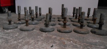 0722 machinevoeten rond 90mm 2