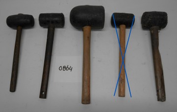 0864 rubber hamer