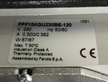 1213 inbouwventilator fendis metaal 3