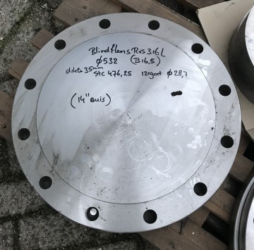1260 blindflens rond 530 14 inch ansi 1
