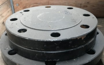 1265 blindflens staal rond 281 2