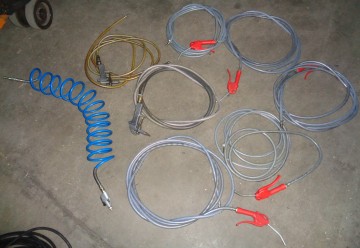 1268 slang lucht gewapend met koppeling en pistool