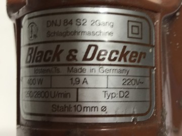 1337 boormachine black  decker dnj84 s2 3