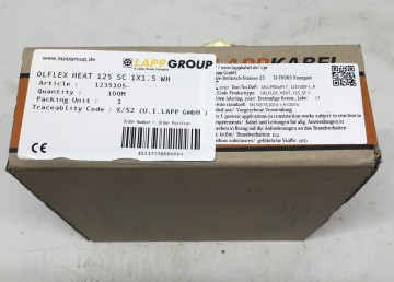 1396 14 elektrokabel wit 1x15m2