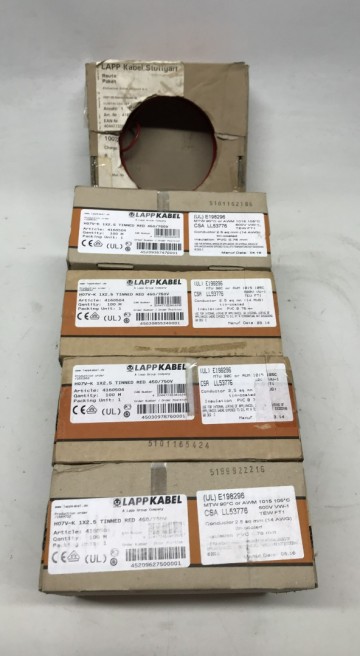 1396 2 elektrokabel rood 1x25m2