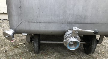 1506 rvs kar met uitloop 116x87x87 cm 5