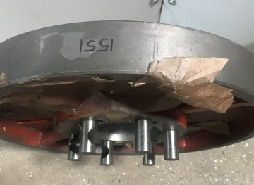 1551 opspanflens 500x60 mm camlock d8 3