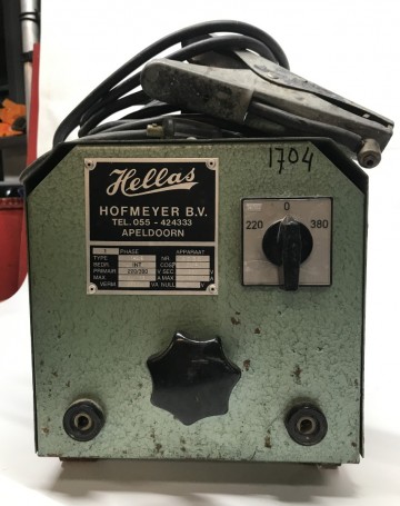 1704 booglasapparaat hallas 140s 230 400 volt 3