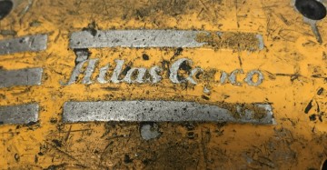 1752 2 atlas copco slijpmachine pneumatsich gtg40 4
