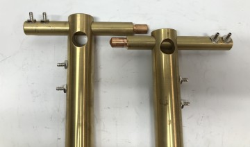 1768 toebehoren puntlasapparaat messing koper 2