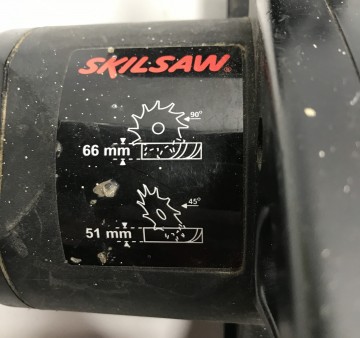1875 handcirkelzaag skilsaw 230 volt 5