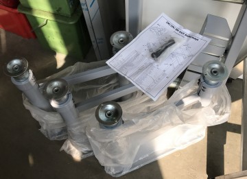 2033 afvoerrollenbaan huvema lengte 302 cm 12 rollen 2