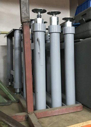 2034 afvoerrollenbaan huvema lengte 202 cm 8 rollen 2