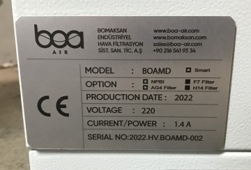 2051 mobiele luchtreininger boa air midi 230 volt  3