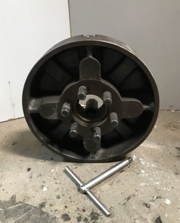 2060 4 klauw onafhankelijk o380 mm camlock d6 2