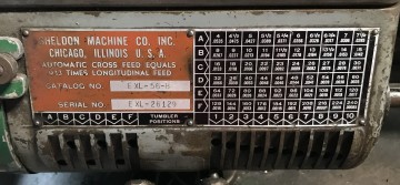 2063 draaibank sheldon 400 volt 7