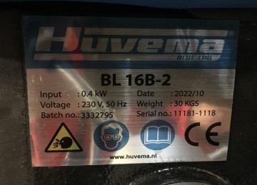 2126 tafelboormachine huvema bl 16b 230 volt 3