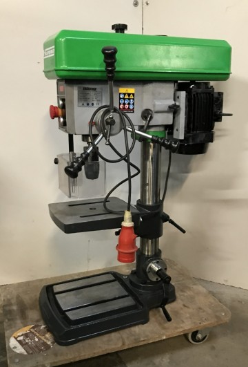 2127 tafelboormachine huvema hu 16 n industry 400 volt 2