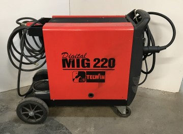 2128 lasapparaat  telwin digital mig 220 400 volt 1