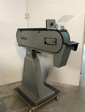 2129 bandschuurmachine grimax 70 2000 400 volt nieuw 1