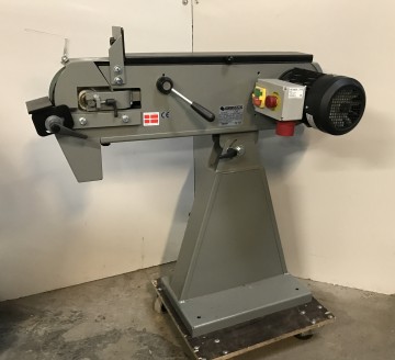 2129 bandschuurmachine grimax 70 2000 400 volt nieuw 2