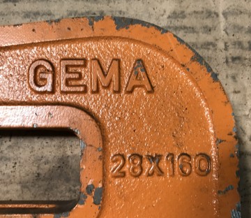 2144 ponsbeugel 5 gema 28x160 mm 2