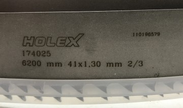 2162 zaaglint 6200x41x13 holex 4