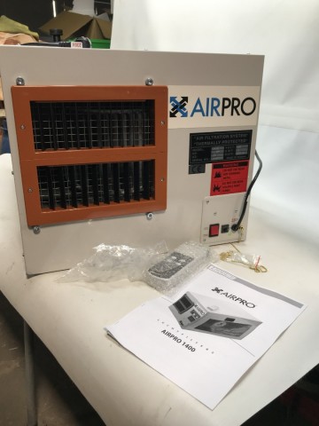 2167 luchtzuiverings apparaat huvema  airpro 1400 230 volt 2