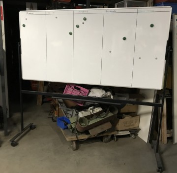 2181 whitebord 200x100 cm verrijdbaar 1