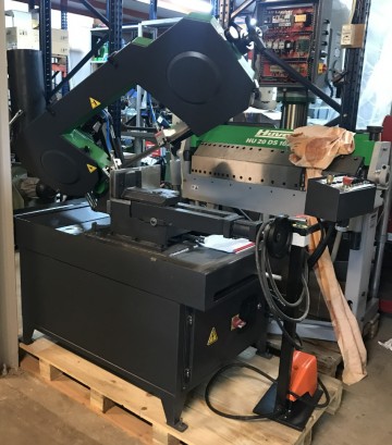 2219 bandzaag huvema hu230 dgh 4 half automaat 400 volt 4