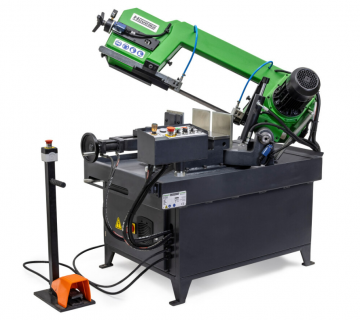 2219 bandzaag huvema hu230 dgh 4 half automaat 400 volt 7