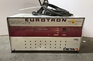 2253 acculader heftruck deta eurotron 230 volt 1