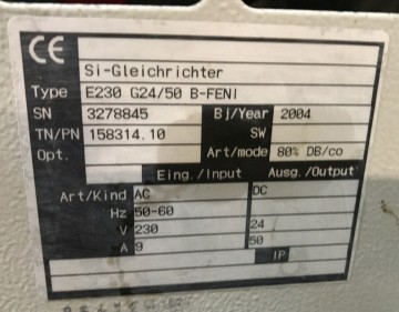 2253 acculader heftruck deta eurotron 230 volt 3