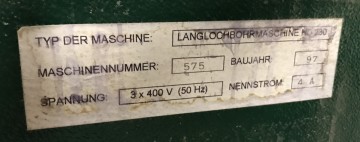 2258 langgatboormachine hd230 400 volt 3