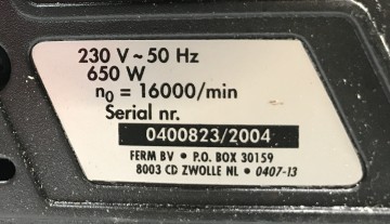 2288 schaafmachine frem fp 650 230 volt 4