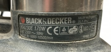 2291 schuurmachine black  decker ka230e 230 volt 4