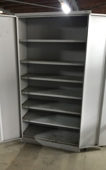 2301 metalen 2 deurskast 100x40x200 cm 3