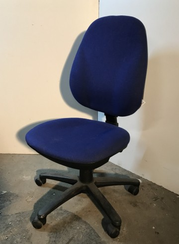 2312 bureaustoel grijs blauw en zwart 3