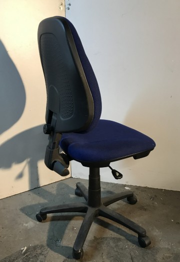 2312 bureaustoel grijs blauw en zwart 4