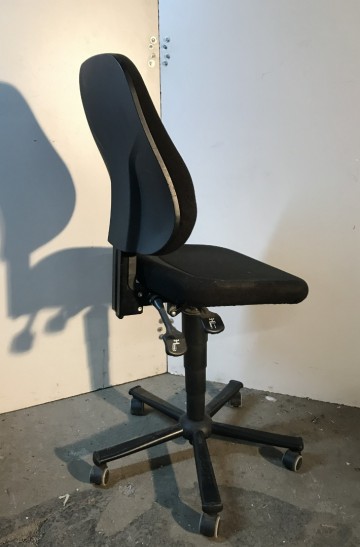 2312 bureaustoel grijs blauw en zwart 6