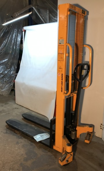 2313 handstapelaar hoogheffer 1000 kg jj hs 1500 1