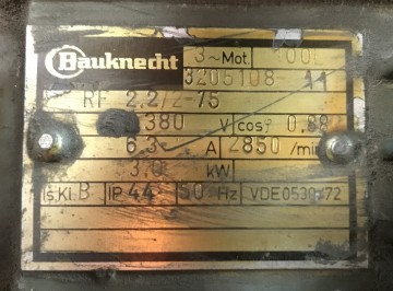 2316 afbraam polijstmachine 400 volt 3