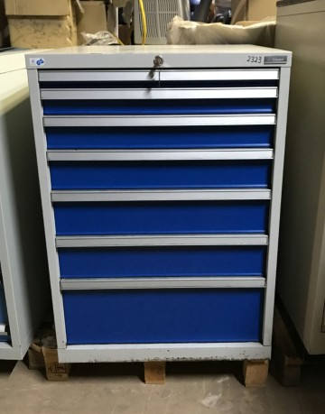 2323 ladekast 7 laden garant 715x725x100 cm slot 2 sleutels 1