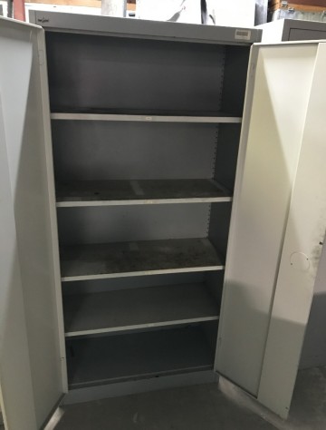 2326 metalen 2 deurskast 95x41x195 cm met zonder sleutel 3