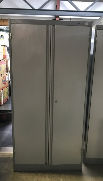 2326 metalen 2 deurskast 95x41x195 cm met zonder sleutel 4